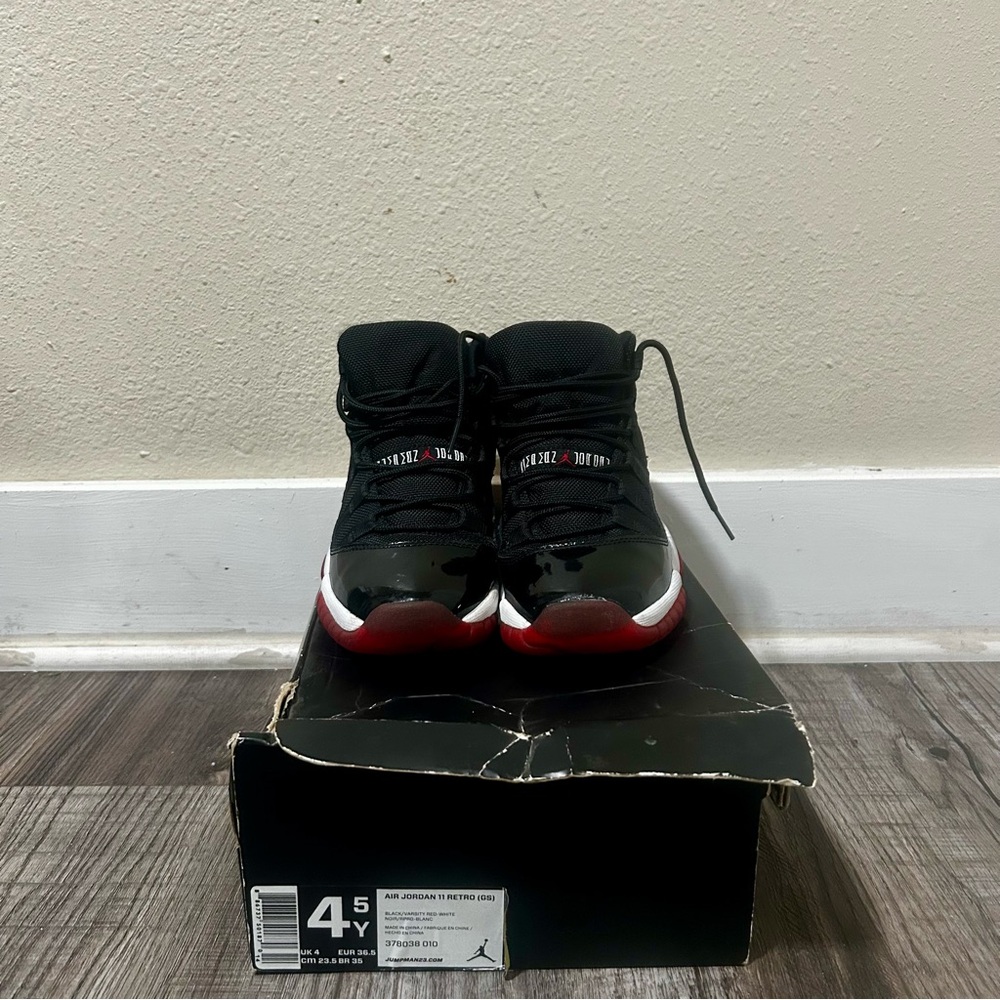 Jordan Kids Sneakers Black Red
